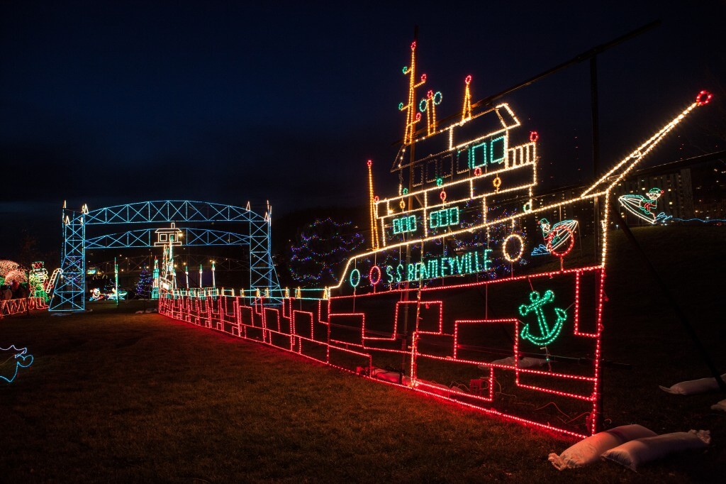 Bentleyville Train Christmas City of the North Parade