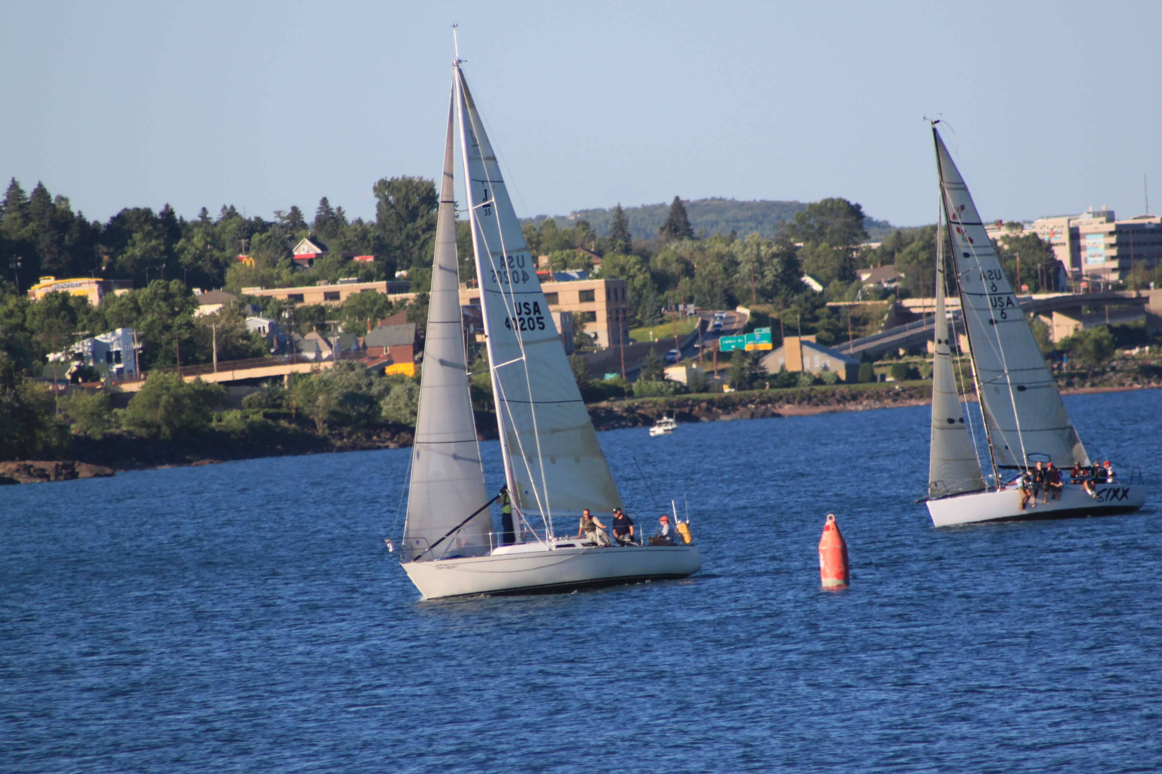 sailboat races duluth mn